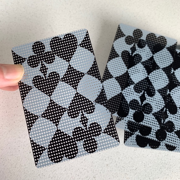 Molla Space Pokerface Transparent Playing Cards *Cracked Box* - Picture 4 of 6